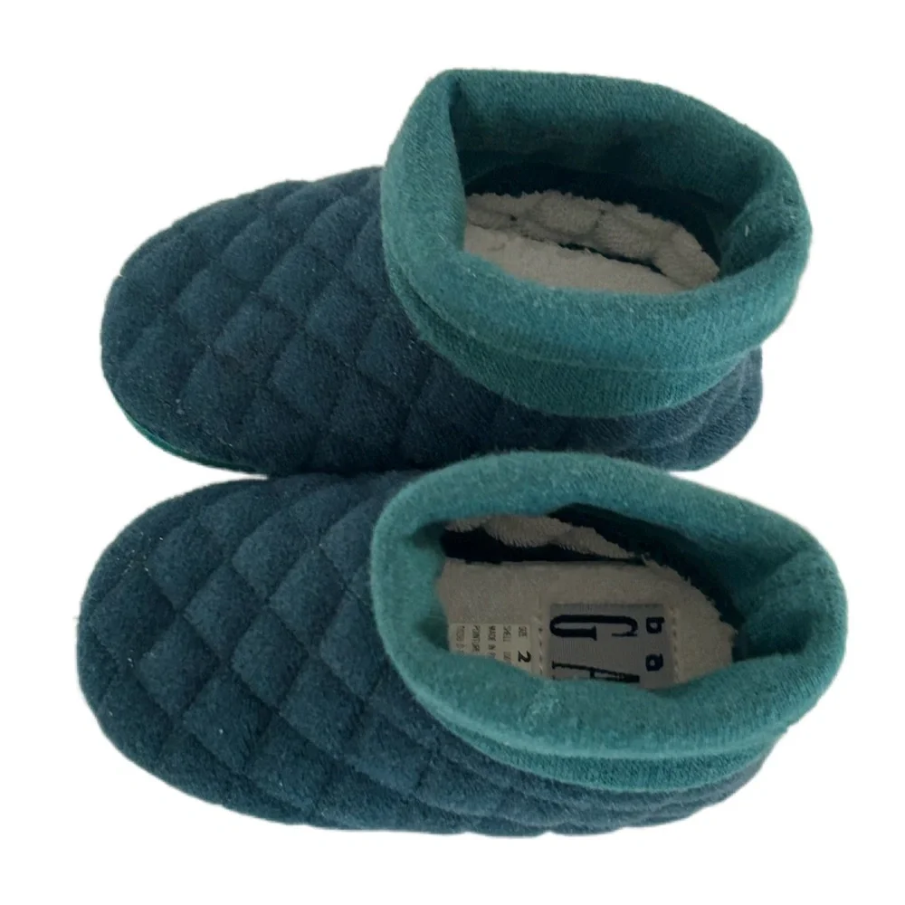 🦋 5/$25 - Vintage Baby Gap Boots in Teal - Size 2 - NWT